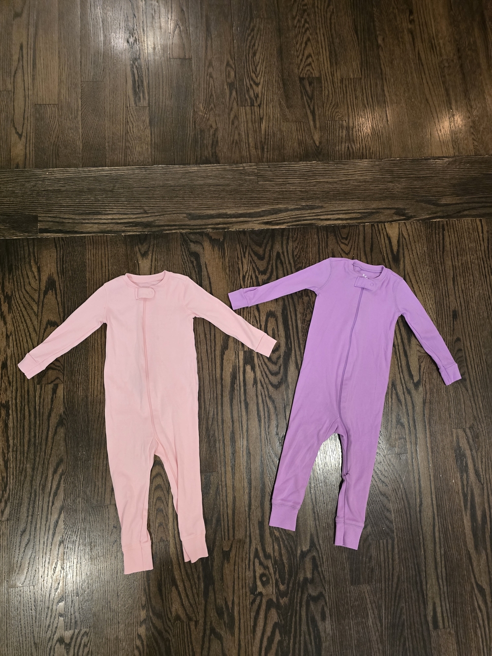 Bundle of 2! Primary Baby Organic Zip Romper, 12-18 Months